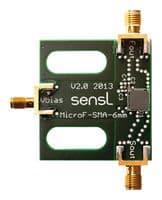 MICROFC-SMA-60035-GEVB - ONSEMI - MICROFC-SMA-60035-GEVB - Evaluation Board, MicroFC-60035 SiPM Sensor, 3 x SMA Connectors, Bias Voltage