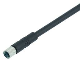 79-3102-32-03 - BINDER - 79-3102-32-03 - Sensor Cable, M5 Receptacle, Free End, 3 Positions, 2 m, 6.6 ft, 707 Series