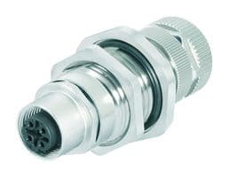 09-5246-00-04 - BINDER - 09-5246-00-04 - Sensor Adapter, 825/876 Series, Receptacle, Shielded, 4 Contacts