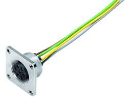 09-0128-320-07 - BINDER - 09-0128-320-07 - Circular Connector, Miniature Circular Connector, 423/723/425 Series, Flange Mount Receptacle
