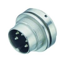 09-0463-00-19 - BINDER - 09-0463-00-19 - Circular Connector, Miniature Circular Connector, 423/723/425 Series, Panel Mount Plug