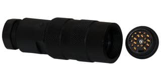 09-0462-70-19 - BINDER - 09-0462-70-19 - Circular Connector, Miniature Circular Connector, 723 Series, Cable Mount Receptacle, 19 Contacts