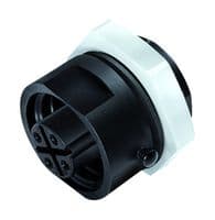 09-4224-150-04 - BINDER - 09-4224-150-04 - Circular Connector, Circular Power Connector, 692/693 Series, Panel Mount Receptacle, 4 Contacts