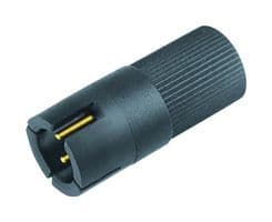 09-9747-00-03 - BINDER - 09-9747-00-03 - Circular Connector, Subminiature Circular Connector, 719 Series, Cable Mount Plug, 3 Contacts