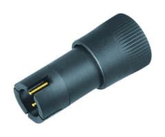 09-9747-71-03 - BINDER - 09-9747-71-03 - Circular Connector, Subminiature Circular Connector, 719 Series, Cable Mount Plug, 3 Contacts