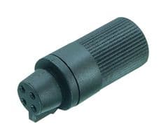 09-9748-00-03 - BINDER - 09-9748-00-03 - Circular Connector, Subminiature Circular Connector, 719 Series, Cable Mount Receptacle