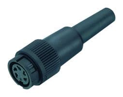 99-0618-00-06 - BINDER - 99-0618-00-06 - Circular Connector, Standard Circular Connector, 678 Series, Cable Mount Receptacle, 6 Contacts