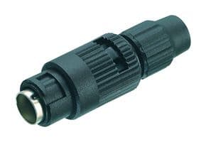 99-9475-102-07 - BINDER - 99-9475-102-07 - Circular Connector, Subminiature Circular Connector, 710 Series, Cable Mount Plug, 7 Contacts