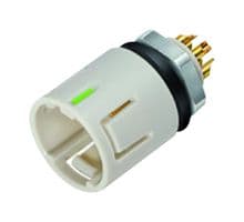 99-9227-400-08 - BINDER - 99-9227-400-08 - Circular Connector, Miniature Circular Connector, 620 Series, Panel Mount Plug, 8 Contacts