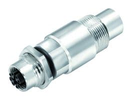 09-5286-00-08 - BINDER - 09-5286-00-08 - Sensor Adapter, 825/876 Series, Receptacle, Shielded, 8 Contacts