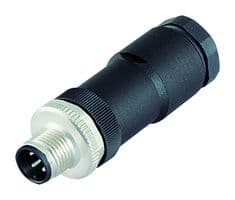 99-0487-186-08 - BINDER - 99-0487-186-08 - Sensor Connector, 713 Series, M12, Male, 8 Positions, Screw Pin, Straight Cable Mount
