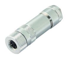 99-3362-100-04 - BINDER - 99-3362-100-04 - Sensor Connector, 768 Series, M8, Female, 4 Positions, Screw Socket, Straight Cable Mount