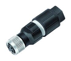 99-3400-500-03 - BINDER - 99-3400-500-03 - Sensor Connector, 768 Series, M8, Female, 3 Positions, IDC / IDT Socket, Straight Cable Mount