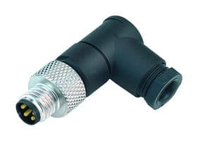 99-3385-00-03 - BINDER - 99-3385-00-03 - Sensor Connector, 768 Series, M8, Male, 3 Positions, Solder Pin, Right Angle Cable Mount