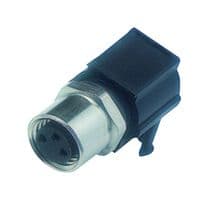 99-3390-282-04 - BINDER - 99-3390-282-04 - Sensor Connector, 768/718 Series, M8, Female, 4 Positions, PCB Socket, Right Angle Panel Mount