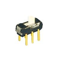 CL-SB-12C-02 - NIDEC COMPONENTS - CL-SB-12C-02 - Slide Switch, SPDT, Through Hole, CL-SB Series, 200 mA