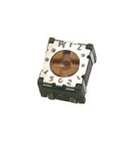 ST-2TA101 - NIDEC COMPONENTS - ST-2TA101 - Trimmer, Single Turn, RuO2 Cermet, Top Adjust, 100 ohm, Surface Mount, 1 Turns