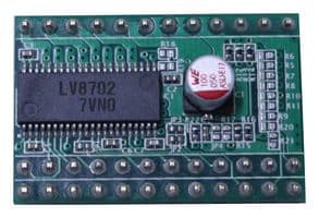 LV8702VSLDGEVB - ONSEMI - LV8702VSLDGEVB - Evaluation Board, LV8702V Motor Driver PCB Module, Stepper, Arduino Compatible