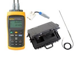 1524-P3-256 - FLUKE CALIBRATION - 1524-P3-256 - Thermometer, -200°C to +420°C, 96 mm, 200 mm, 47 mm