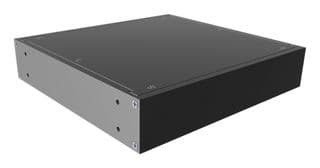 RM1U0808SBK. - HAMMOND - RM1U0808SBK. - 19" Cabinet, Rack Mount, 43.69 mm, 43.69 mm, 210.82 mm, 203.2 mm, Extruded Aluminium