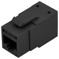 RVAMJKUBK-S1 - BELDEN - RVAMJKUBK-S1 - Modular Connector, RJ45 / RJ11 Jack, 1 x 1 (Port), Cat6a, Panel Mount