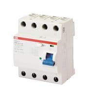 F204B-40/0.03 - ABB - F204B-40/0.03 - Circuit Breaker, System pro M compact F200, 400 V, 40 A, 4 Pole
