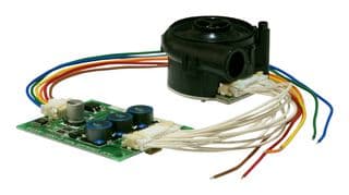 TF037F-2000-P - NIDEC COMPONENTS - TF037F-2000-P - Fan Blower, DC Brushless Motor, 24 VDC, DC, 34.3 mm