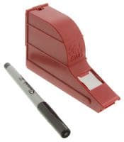 SWD - 3M - SWD - Wire Marker, Self Laminating, Blank (No Legend), 19.05mm x 34.93mm, Vinyl Film, White