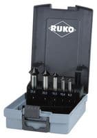 102791EPRO - RUKO - 102791EPRO - Drill Bit Set, Countersinker, CO, 6.3 mm - 25 mm Range, 5 Piece