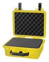 22-24116 - MULTICOMP PRO - 22-24116 - Weatherproof Tool Case with Foam, Yellow, Polypropylene, 176 x 470 x 357 mm