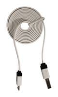 4154 - KITRONIK - 4154 - Development Board Accessory, USB-A To Micro-B Noodle Cable, 1m, For BBC micro:bit, LilyPad
