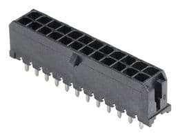 43045-2428 - MOLEX - 43045-2428 - Pin Header, Wire-to-Board, 3 mm, 2 Rows, 24 Contacts, Through Hole Straight