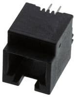 95503-2641 - MOLEX - 95503-2641 - Modular Connector, Modular Jack, 1 x 1 (Port), 6P4C, Cat3, Through Hole Mount