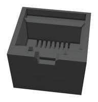 95503-2884 - MOLEX - 95503-2884 - Modular Connector, RJ45 Jack, 1 x 1 (Port), 8P8C, Cat3, Through Hole Mount