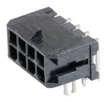 43045-0823 - MOLEX - 43045-0823 - Pin Header, Wire-to-Board, 3 mm, 2 Rows, 8 Contacts, Through Hole Right Angle