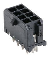 43045-0826 - MOLEX - 43045-0826 - Pin Header, Wire-to-Board, 3 mm, 2 Rows, 8 Contacts, Through Hole Straight
