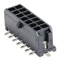 43045-1420 - MOLEX - 43045-1420 - Pin Header, Wire-to-Board, 3 mm, 2 Rows, 14 Contacts, Surface Mount Straight