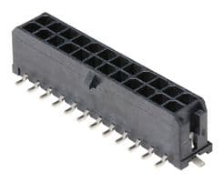 43045-2419 - MOLEX - 43045-2419 - Pin Header, Wire-to-Board, 3 mm, 2 Rows, 24 Contacts, Surface Mount Straight