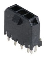 43650-0322 - MOLEX - 43650-0322 - Pin Header, Wire-to-Board, 3 mm, 1 Rows, 3 Contacts, Surface Mount Straight