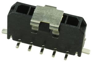 43650-0524 - MOLEX - 43650-0524 - Pin Header, Wire-to-Board, 3 mm, 1 Rows, 5 Contacts, Surface Mount Straight