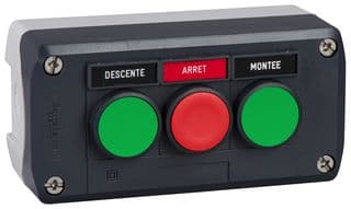 XALD321 - SCHNEIDER ELECTRIC - XALD321 - Control Station, DPST-NO, SPST-NC, 3 Position, CSA, IEC, UL, IP66, IP67, IP69, IP69K