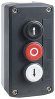 XALD334 - SCHNEIDER ELECTRIC - XALD334 - Control Station, DPST-NO, SPST-NC, 3 Position, CSA, IEC, UL, IP66, IP67, IP69, IP69K