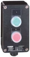 XAWG210EX - SCHNEIDER ELECTRIC - XAWG210EX - Control Station, SPST-NO, SPST-NC, 2 Position, IEC, IP65, Glass, Harmony XAW Series
