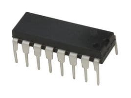 UC3717AN - TEXAS INSTRUMENTS - UC3717AN - Motor Driver/Controller, Stepper, 4.75V to 5.25V supply, 46V/800 mA/2 Outputs, DIP-16