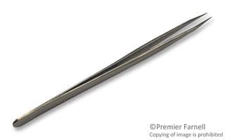 1PK-105T-F - DURATOOL - 1PK-105T-F - Tweezer, Fine Straight Tip, Precision, Stainless Steel Body, Stainless Steel Tip