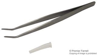 1PK-106T-F - DURATOOL - 1PK-106T-F - Tweezer, Universal, Precision, 140 mm, Stainless Steel Body, Stainless Steel Tip