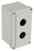 9001SKY2 - SCHNEIDER ELECTRIC - 9001SKY2 - Control Station Enclosure, 30mm, Plastic, 2 Holes, 30 mm, Natural, 168.9 mm, 99 mm