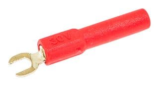 BU-30211A-2. - MUELLER ELECTRIC - BU-30211A-2. - Test Accessory, Insulated, Spade Terminal to 4mm Banana Jack