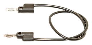 BU-PB36-0. - MUELLER ELECTRIC - BU-PB36-0. - Banana Test Lead, 4mm Stackable Banana Plug, 4mm Stackable Banana Plug, 36 ", 914 mm, Black, 15 A