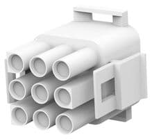 1-1863003-2 - TE CONNECTIVITY - 1-1863003-2 - Connector Housing, Universal MATE-N-LOK, Plug, 9 Ways, 6.35 mm